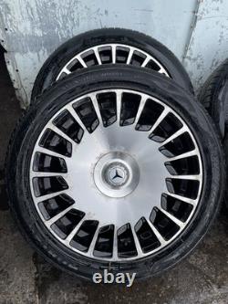 19 jantes en alliage style Maybach pour Mercedes W221 W222 avec pneus