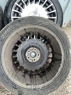19 jantes en alliage style Maybach pour Mercedes W221 W222 avec pneus