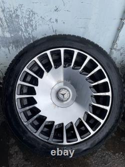 19 jantes en alliage style Maybach pour Mercedes W221 W222 avec pneus