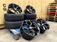19 Nouvelles Jantes En Alliage De Style Rs6 + Pneus 5x112 Pour Vw Golf Jetta Seat Skoda Noires