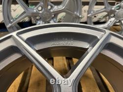 19 roues en alliage argentées BMW style compétition XT2 décalées 5x120 concaves