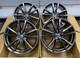 19 X4 Jantes Alliage Style Pretoria Pour Golf R Finition Gris Canon De Fusil Brillant Volkswagen Mk5 Mk6 Mk7