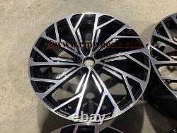 20 2022 S8 Style Performance Alliage Roues Noir Machined Audi A4 A5 A6 A7 5x112