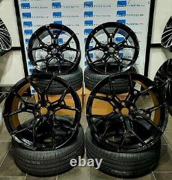 20'' Inch Vossen Hf5 Style Nouveau Alliage Roues & Nouveaux Pneumatiques Convient Audi A4 S4 A5 S5