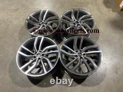 20 Jantes Alliage Style Labyrinthe Gun Metal Usinées Jaguar E F Pace XE XF 5x108