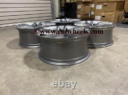 20 Jantes Alliage Style Labyrinthe Gun Metal Usinées Jaguar E F Pace XE XF 5x108