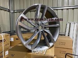 20 Jantes Alliage Style Labyrinthe Gun Metal Usinées Jaguar E F Pace XE XF 5x108