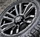 20 Jantes En Alliage Black Stryke Uniquement Pour Toyota 4 Runner Land Cruiser Hi Lux Prado