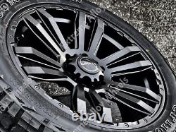 20 Jantes en Alliage Black Stryke uniquement pour Toyota 4 Runner Land Cruiser Hi Lux Prado