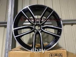 20 Jantes en Alliage Style E53 Noir Brillant Usiné pour Mercedes Classe E W205 W212 W213