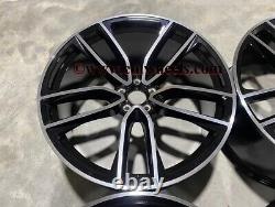 20 Jantes en Alliage Style E53 Noir Brillant Usiné pour Mercedes Classe E W205 W212 W213