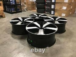 20 Nouvelles Jantes Alliage Style RS4 RS5 Noir Brillant Usiné Audi A5 A6 A7 A8 5x112
