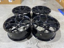 20 Nouvelles Jantes Alliage X4 2023 Style RS6 Noir Brillant Audi A4 A5 A6 A7 A8