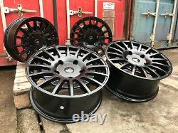 20'' Rst M Sport Allemagne Roues Black Fits Ford Transit Douanier (x4)
