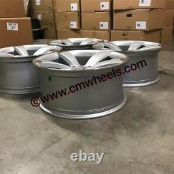 20 Ttrs Rotor Style Alliage Roues Deep Concave Argent Machined Audi A7 S7 Rs7