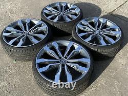20 Vw Tiguan R Style Alloy Wheels 5x112 Vw Passat Caddy Golf Audi A3 A4