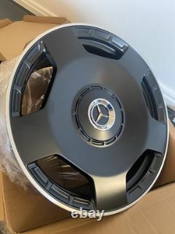 20 x 4 x Jantes en Alliage Noires de Style Monobloc AMG Mercedes de 20 Pouces G S SL CL