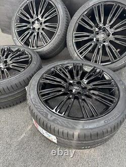 22 Jantes en Alliage Style Sport/Vogue Range Rover 9012 Nouvelles Pneus Kumho 275/40zr22