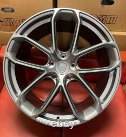 22 Jantes en Alliage Style Turbo GT à Adapter sur Porsche Cayenne Gunmetal