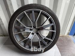 22 Jantes en Alliage Style Vorsprung Audi Set de 4 SQ7 Q7 Q8 Sport Reps 285/35