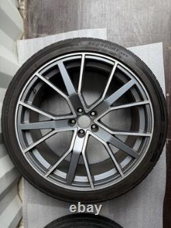 22 Jantes en Alliage Style Vorsprung Audi Set de 4 SQ7 Q7 Q8 Sport Reps 285/35