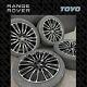 22 Jantes En Alliage Style Land Rover 9012 275/40r22 Nouvelles Pneus Toyo Sport Vogue