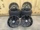 22 Jantes En Alliage Urban Style El33 Pour Land Rover Defender L663 Noires Et Pneus