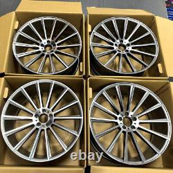 22 roues en alliage de style AMG pour Mercedes GLS GLC Coupe 5x112 Audi A8 Bentley GT