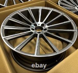 22 roues en alliage de style AMG pour Mercedes GLS GLC Coupe 5x112 Audi A8 Bentley GT