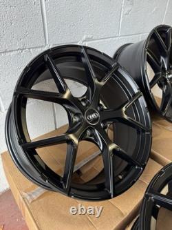 4X19 JANTES EN ALUMINIUM AUDI RS/S3/A3 VORSPIUNG STYLE NEUVES Satin MATT 5X112