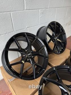4X19 JANTES EN ALUMINIUM AUDI RS/S3/A3 VORSPIUNG STYLE NEUVES Satin MATT 5X112