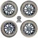 4 Jantes En Alliage Noires Oem Discovery Range Rover Sport 20" Style 5011 & 8 Mm+