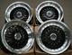 4 X 17 Jantes En Aluminium Style Bbs Rs Pour Suzuki Mini Vauxhall Mazda Kia Noir Poli