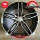4 X 19 Jantes En Alliage Sport Style Amg Noires/polies Décalées Pour Mercedes Classe E