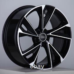 4 x Audi 19 Jantes en Alliage Découpe Diamant Style RS7 A4 A5 A6 A7 Q3 Q5 Vendeur UK