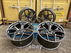 4 x BMW Série 1 2 3 4 Jantes en Alliage Satinées GUN 763M Style M3 CS 19 F20 F22 F30