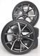4 X Jantes En Alliage Noires Style Esteril 19 Pouces Pour Vw Golf Passat Eos