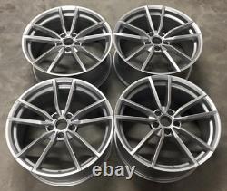 4x 19 Jantes en Alliage Style Pretoria Argent Volkswagen Golf Mk5 Mk6 Mk7 5x112