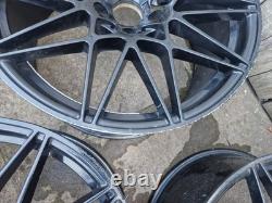 4x 20 JANTES EN ALUMINIUM BMW M666 NOIR BRILLANT 5x120