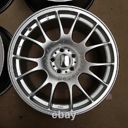 4x Ch Style Alloy Wheels 18x9 5x112 Hyper Silver Voir Description