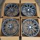 4x Jantes En Alliage 20'' 5x120 Compatibles Avec Bmw Série 3 4 5 Vw T5 T6 Jantes Style Gris 8.5j