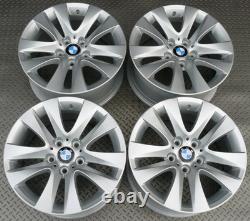 4x JANTES EN ALUMINIUM BMW SÉRIE 3 17 STYLE 338 5x120 8J ET34 6791478 E90 E91