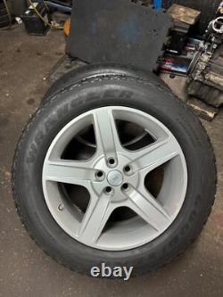 4x Jantes en Alliage de Style 20 d'Origine Land Rover + Pneus Goodyear AT Defender