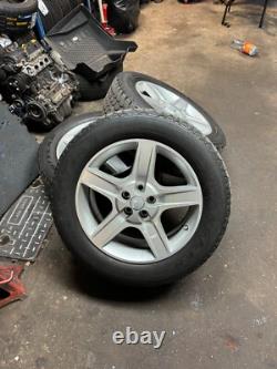 4x Jantes en Alliage de Style 20 d'Origine Land Rover + Pneus Goodyear AT Defender