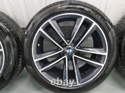 4x Jantes en alliage 19 Style 630 d'origine BMW 6 G32 7 G11 G12 et pneus