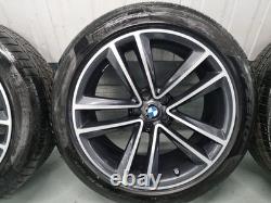 4x Jantes en alliage 19 Style 630 d'origine BMW 6 G32 7 G11 G12 et pneus