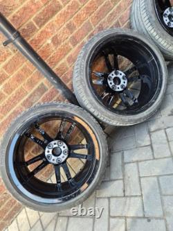 4x Jantes en alliage 19 pouces et pneus d'origine BMW série 3 / 4 5x112 G20 21 22. Style 791