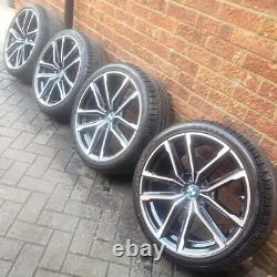 4x Jantes en alliage et pneus BMW 3 / 4 19 Style 797m d'origine G20 22 M Performance