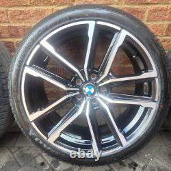 4x Jantes en alliage et pneus BMW 3 / 4 19 Style 797m d'origine G20 22 M Performance