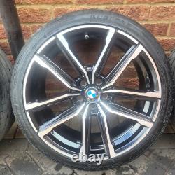 4x Jantes en alliage et pneus BMW 3 / 4 19 Style 797m d'origine G20 22 M Performance